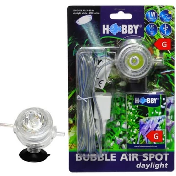 Hobby Bubble Air Spot Moon LED-es levegőporlasztó (fehér)