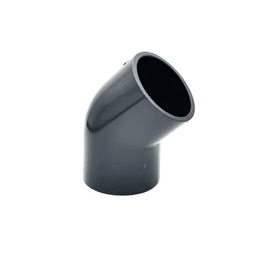 PVC 45°-os 20mm ragasztható nyomócső könyök