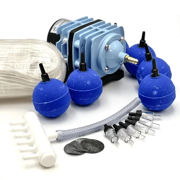 Osaga Lk-35 kerti tó levegőztető kompresszor szett (18W) (2100L/h) Osaga Lk-35 kerti tó levegőztető kompresszor szett (18W) (2100L/h)