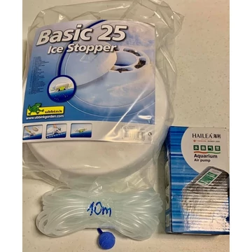 Téli befagyásgátló szett kerti tavakhoz (Basic 25/ACO-5501/1db25mm/10m4/6 cső) Téli befagyásgátló szett kerti tavakhoz (Basic 25/ACO-5501/1db25mm/10m4/6 cső)