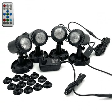 Víz alatti világítás 4db színváltós BSV-RL004