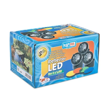 Happet kerti tó LED világítás szett 3 * 1,6W