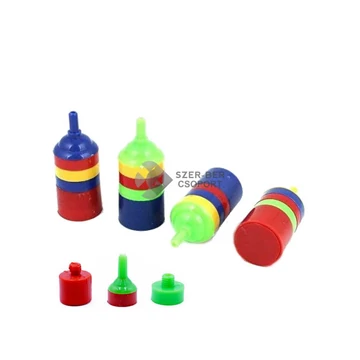 Műanyag levegőporlasztó készlet akváriumba - HENGER 15x40mm (4db)