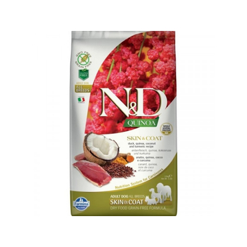 N&D Dog Quinoa Skin&coat kacsa 2,5kg