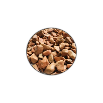 Bézs gyöngykavics akvárium dekoráció, aljzat - 750g, 15-20mm