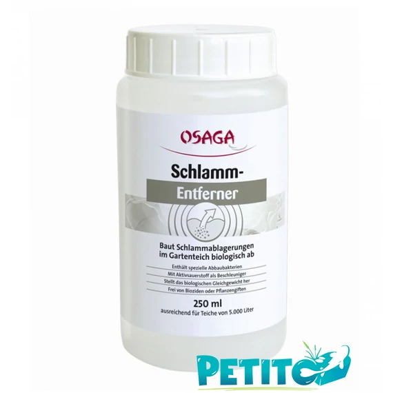 Osaga iszapfaló, iszap lebontó baktérium 250 ml /5 m3 vízhez