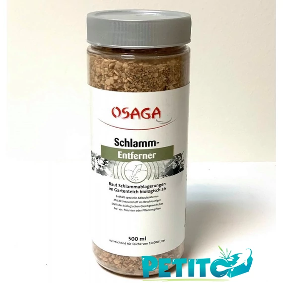 Osaga iszapfaló, iszap lebontó baktérium 500 ml /10 m3 vízhez