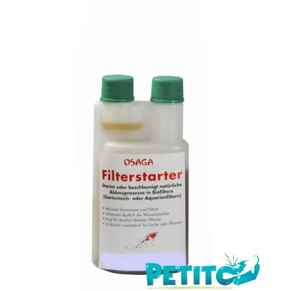 Osaga indító baktérium - szűrő starter 100 ml / 5 m3 vízhez