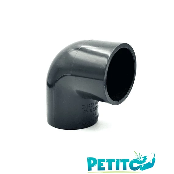 PVC 90°-os 20mm ragasztható nyomócső könyök