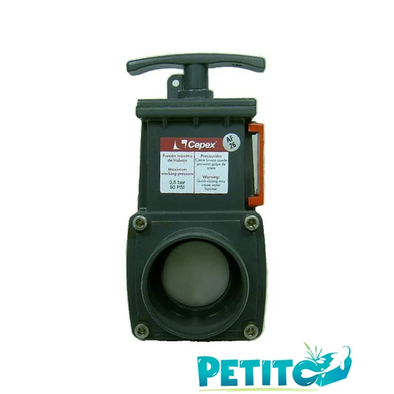 PVC csap Cepex 63mm (tolószelep)