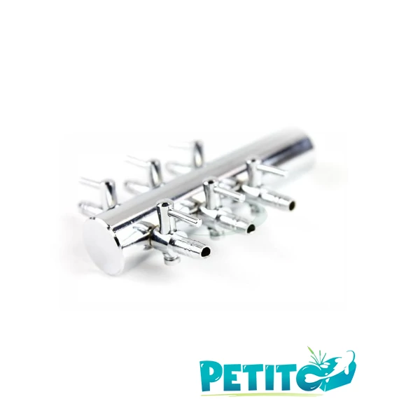 Inox levegő csap, 6-os 4/6mm