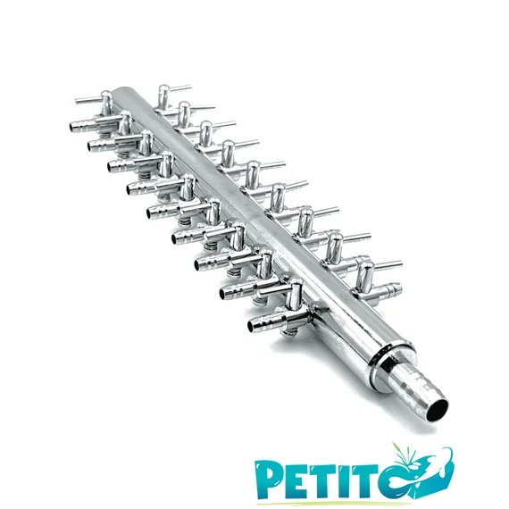 Inox levegő csap 18-as 4/6mm