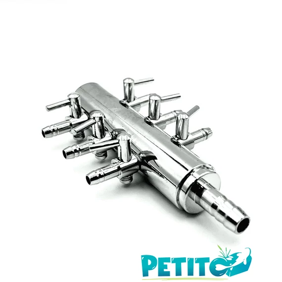 Levegő elosztó csap 6-os (4/6mm) 8mm-es csatlakozással