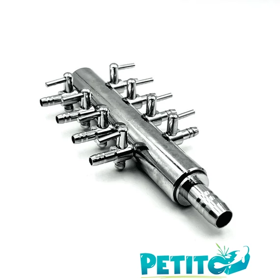Inox levegő csap 8-as 4/6mm