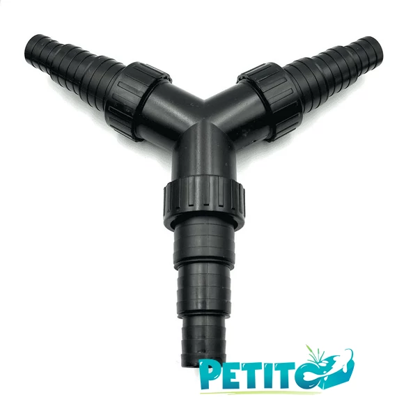 Y elosztó 25/32/38 mm-es tömlőcsatlakozással (CST-02)