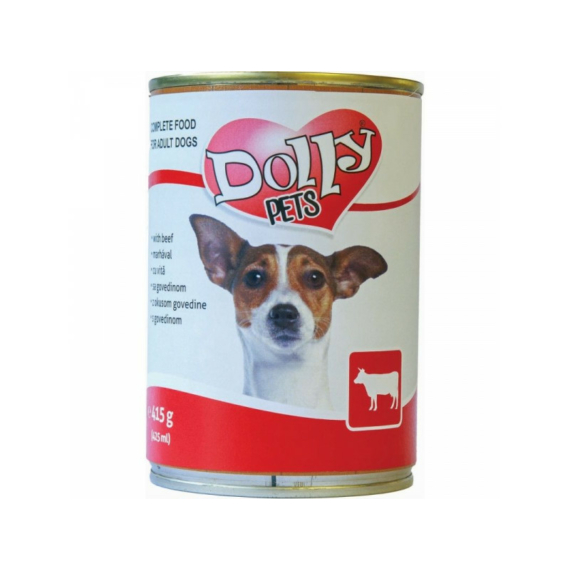 Dolly Dog Konzerv Marha 415gr