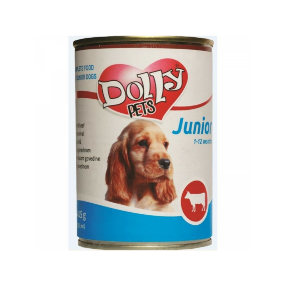 Dolly Dog Junior konzerv marha 415gr