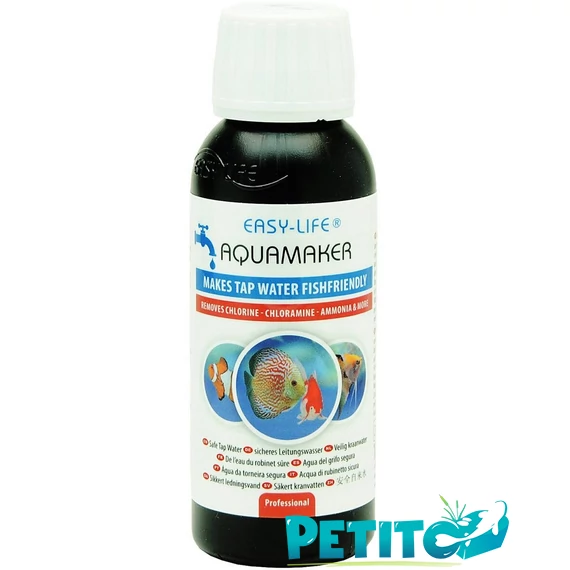 Easy-Life AquaMaker akváriumi és kerti tavi vízkezelő 100ml
