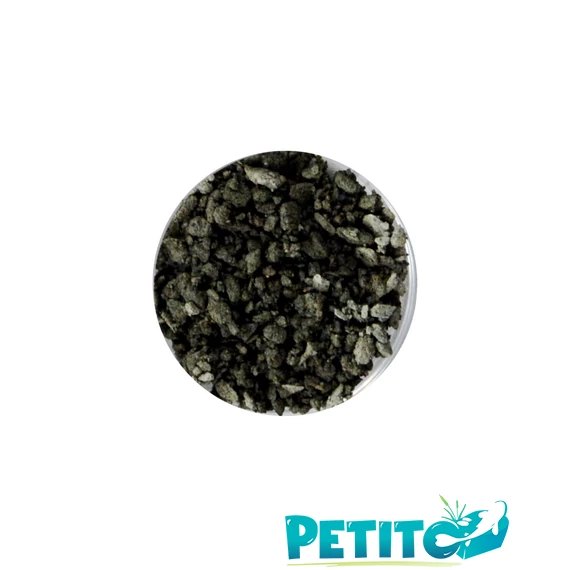 Fekete csillámkvarc akváriumi aljzatkavics 750g, 1-1,5mm