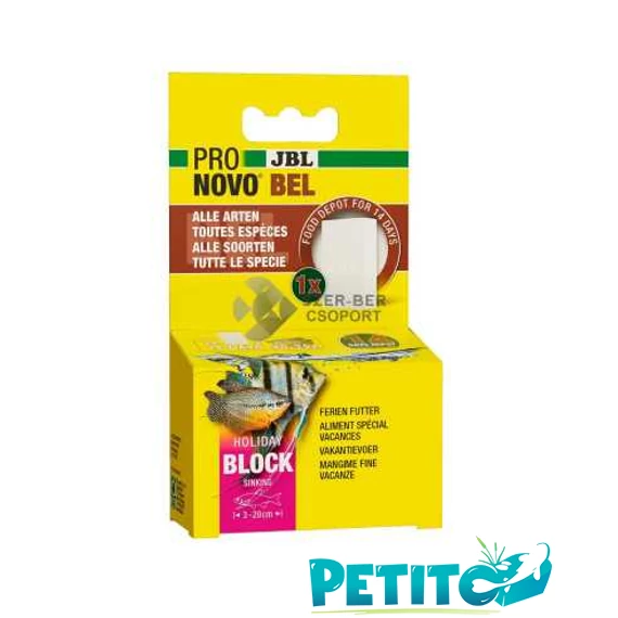 JBL ProNovo Bel Holiday vakációs díszhaleleség tömb