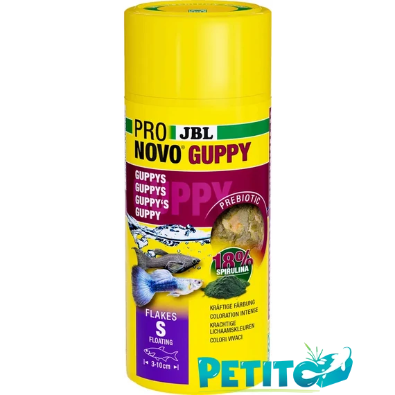 JBL ProNovo Guppy Flakes S lemezes díszhaleleség - 250ml