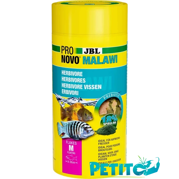 JBL ProNovo Malawi Flakes M lemezes díszhaleleség - 250ml