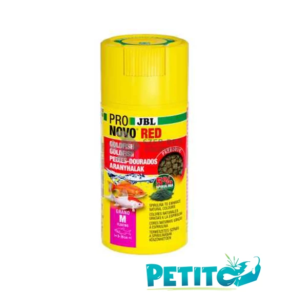 JBL ProNovo Red Grano M szemcsés aranyhal-eleség - 100ml