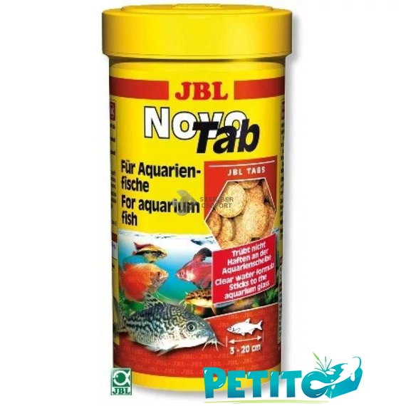 JBL Novo Tab díszhaleleség tabletta - 1 liter