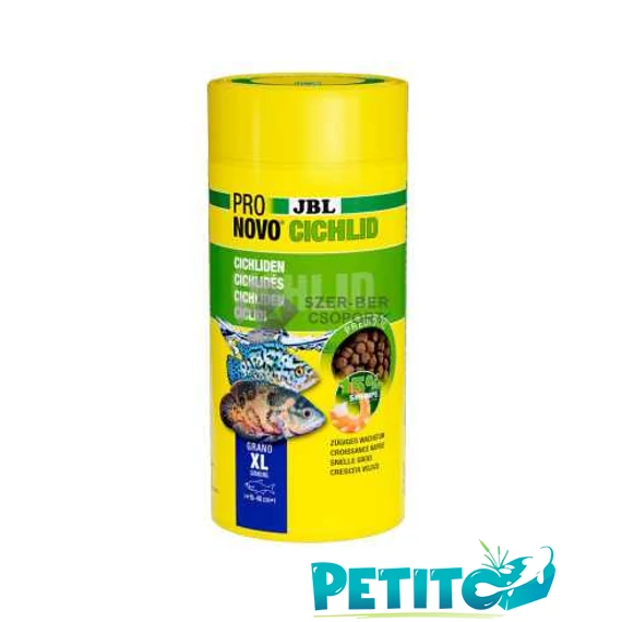 JBL ProNovo Cichlid Grano XL szemcsés díszhaleleség - 1 liter