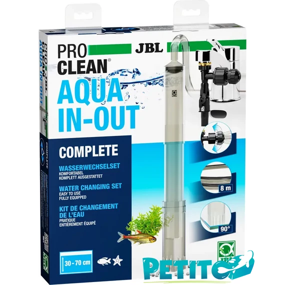 JBL ProClean Aqua In-Out Complete akváriumi vízcserélő, aljzattisztító szett