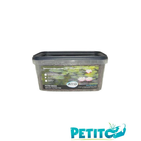 ATG Lávakő zúzalék akváriumi és kerti tó szűrőanyag - 3 liter