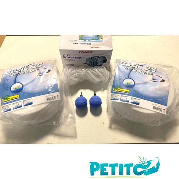 Téli befagyásgátló szett kerti tavakhoz (2db Basic 25/LK-60/2db50mm/15m4/6 cső)