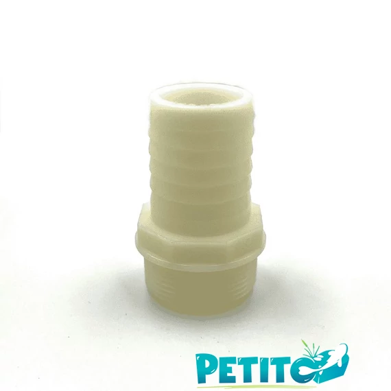 Külső menetes tömlőcsatlakozó 40mm x 1, 1/2"KM (egyenes)