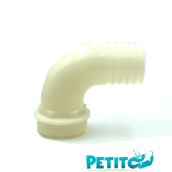 Külső menetes tömlőcsatlakozó 40mm x 1, 1/2"KM (könyök)