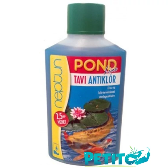 Neptun Tavi Antiklór vízkezelő kerti tóba - 250ml