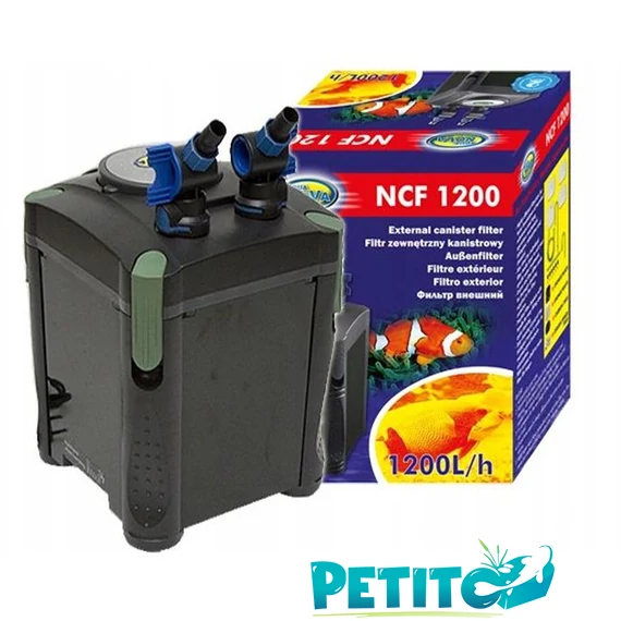 Aqua Nova NCF-1200 akváriumi külső szűrő 1200l/h