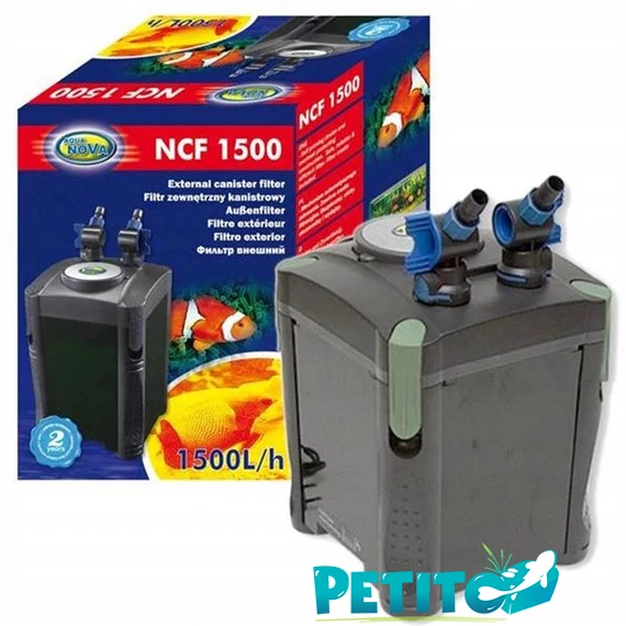 Aqua Nova NCF-1500 akváriumi külső szűrő 1500l/h