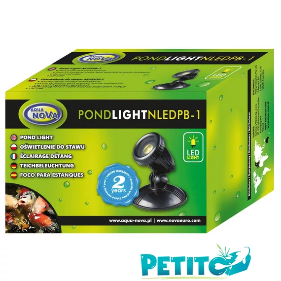 Aqua Nova NHP3-LED kerti tó LED világítás 3W