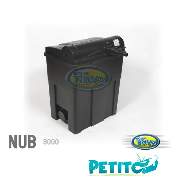 Aqua Nova NUB-9000 kerti tó szűrő UV-C szűrővel