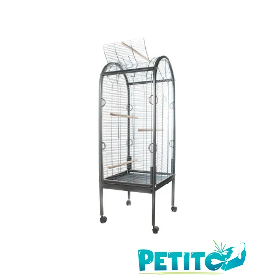 Inter-Zoo Omega Round nagy méretű madárkalitka - 56x56x163cm (kerekes)