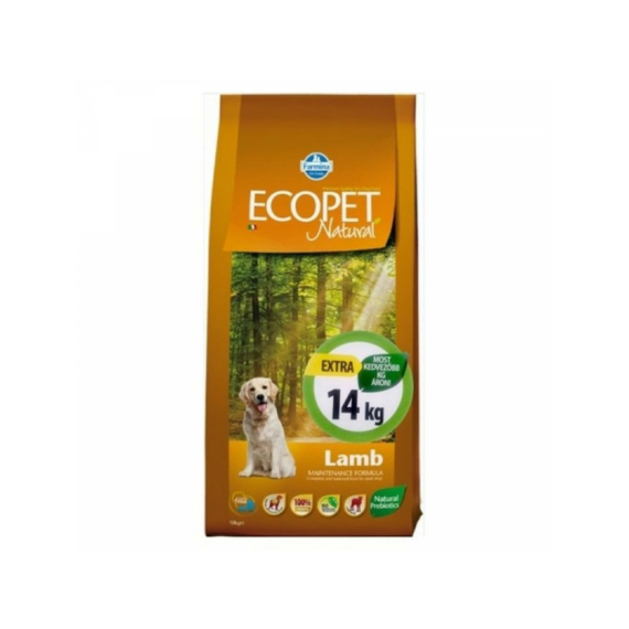 Ecopet Natural Lamb Medium 14kg
