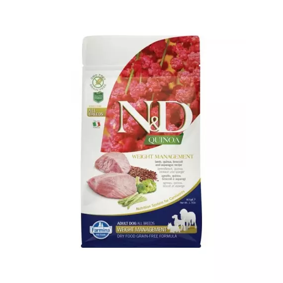 N&D Dog Quinoa Weight Management Adult mini 800g