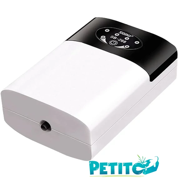 Sobo SB-268 akkumulátoros (AC/DC) levegőpumpa 360l/h