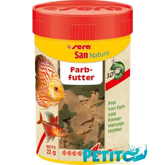 Sera San Nature lemezes díszhaleleség - 100 ml