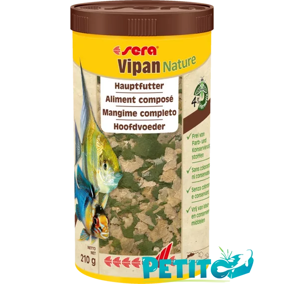 Sera Vipan Nature lemezes díszhaleleség - 1000 ml