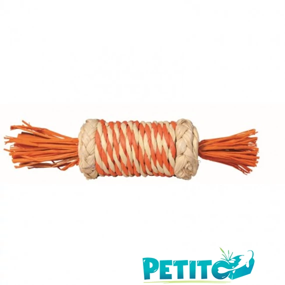 Játék Szalma Fonott Rágcsálóknak 18cm