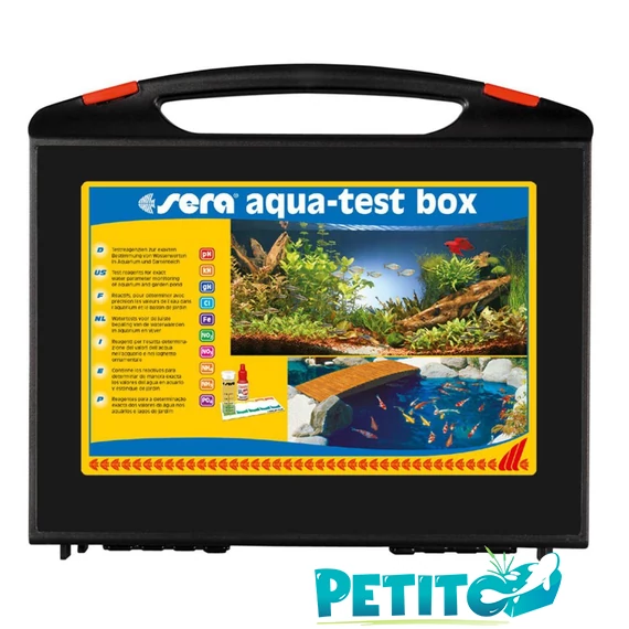 Sera aqua - komplett vízteszt box