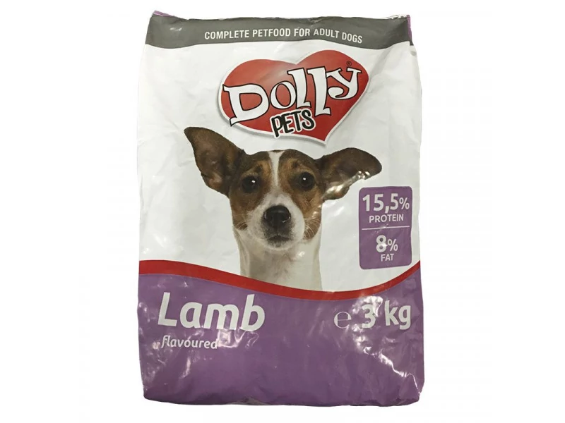 Dolly Dog Száraz Kutyaeledel Bárányos 3kg