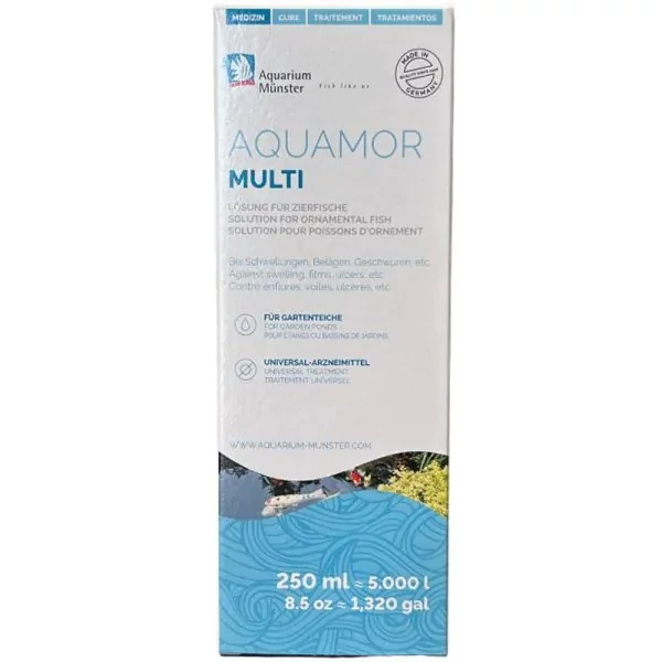 Aquamor Multi Gombás –bakteriális fertőzésekre 250ml