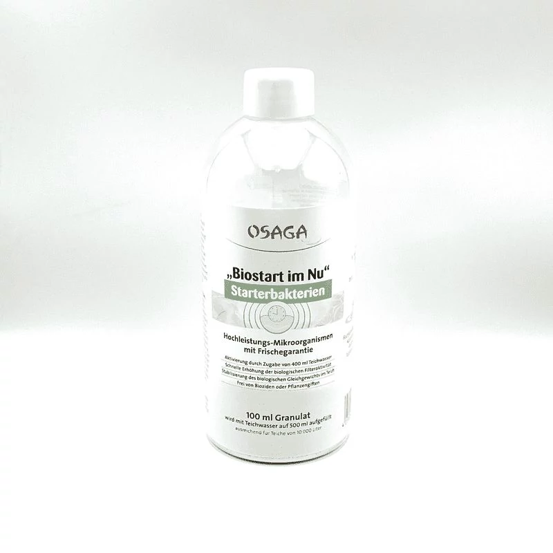 Osaga bio starter  - Tó és szűrő indító baktérium 100ml / 10 m3 vízhez